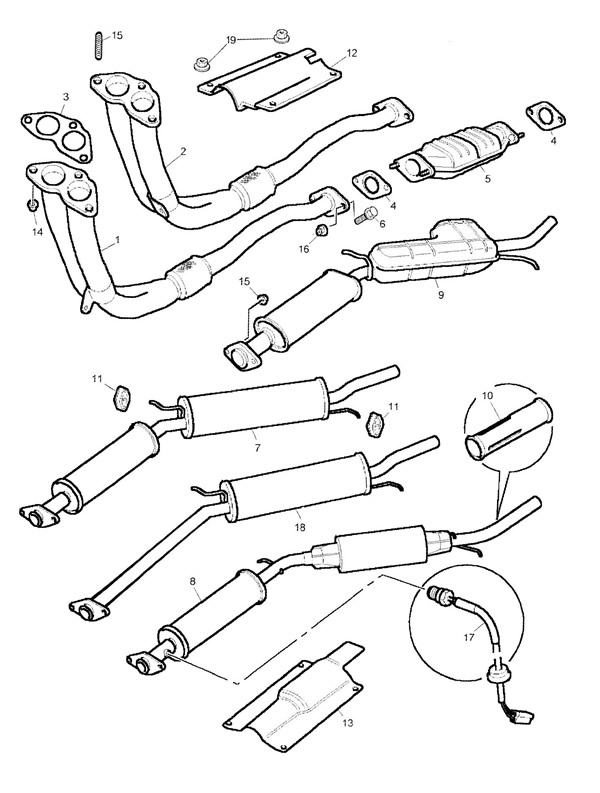 Exhausts for all Injection Cars