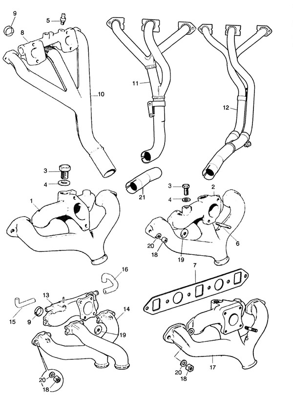 Inlet & Exhaust Manifolds