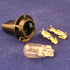 Classic Mini Gauge Bulb Holder Kit Centre Speedo Type