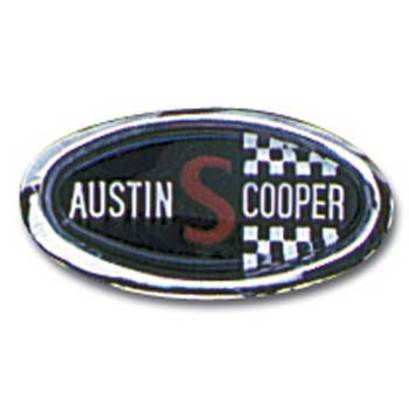 Classic Mini Badge Cooper S Bonnet Badge Mk2