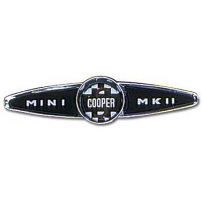 Classic Mini Badge Cooper Mk2 Plastic Insert