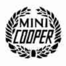 CLASSIC MINI STICKER COOPER LAURELS WHITE
