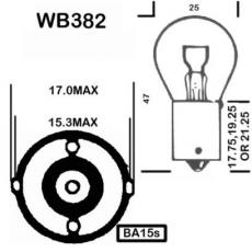 BULB 21W SINGLE FILAMENT (FOG LAMP FR IND LAMP)