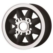 Mini Rose Petal Alloy Wheels 4.75 x 10 Matt-Black