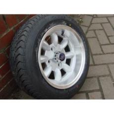 Minilight Alloy Wheels 12x6 Big Deep Fitted With Falcon Tyres