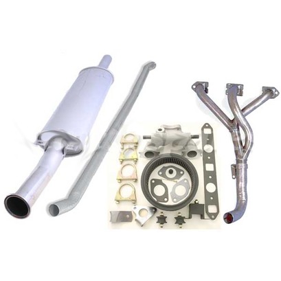 Classic Mini Exhaust RC40 Stage 1 Kit Large-Bore Center-Exit Back-Box