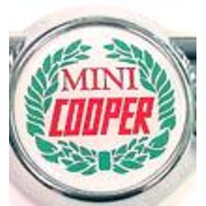 Classic Mini Badge With Mini Cooper Logo 42 MM Self Adeshieve
