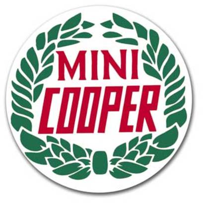 Classic Mini Gear Knob Badge Centre *Mini Cooper* 27mm