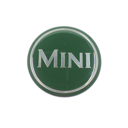 Classic Mini Badge 42Mm Self Adeshieve Green Mini
