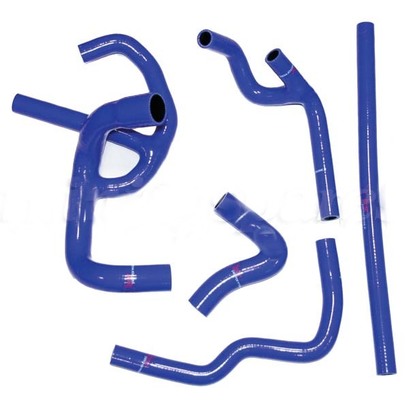 Classic Mini Radiator Silicon Hose Kit For SPI Only Blue