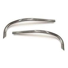 CLASSIC MINI BUMPER HANDLE BAR OSF IN STAINLESS STEEL
