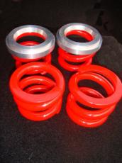 Mini Coil Spring Conversion (Best Road Ride) Set 4 Made In Sheffield