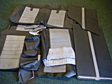 Classic Mini Seat Set Covers For 1993 On Wrap Round Type Inc *Door Cards*