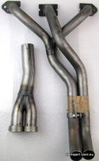 CLASSIC MINI MANIFOLD LCB EXHAUST STAGE 2 WITH SPECIAL CENTRE BRANCH