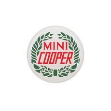 CLASSIC MINI COOPER LAUREL CENTRE WHEEL CAP STICKER 42MM
