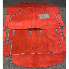 Classic Mini Carpet Set High Quality (Tufted Red) 8 piece