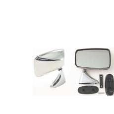 Classic Mini Mirror Tex Type Stainless-Steel R.H Price Each